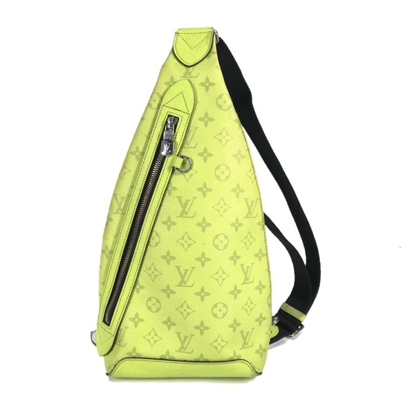 LOUIS VUITTON Yellow Monogram Leather Shoulder Bag - Picture 1 of 16